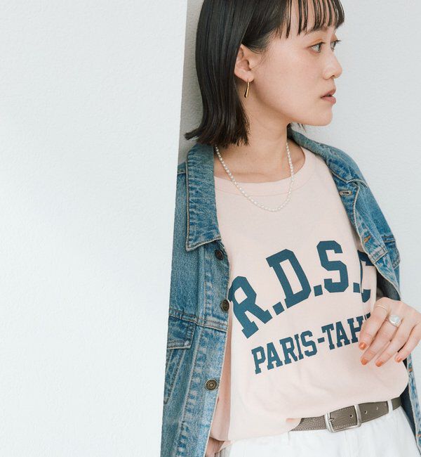  「【Yossshiiii企画/6色展開/着痩せ】R.D.S.CロゴTee」|Tシャツ・カットソー|