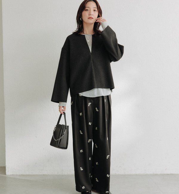  「キーネックコクーンプルオーバー」|Tシャツ・カットソー|