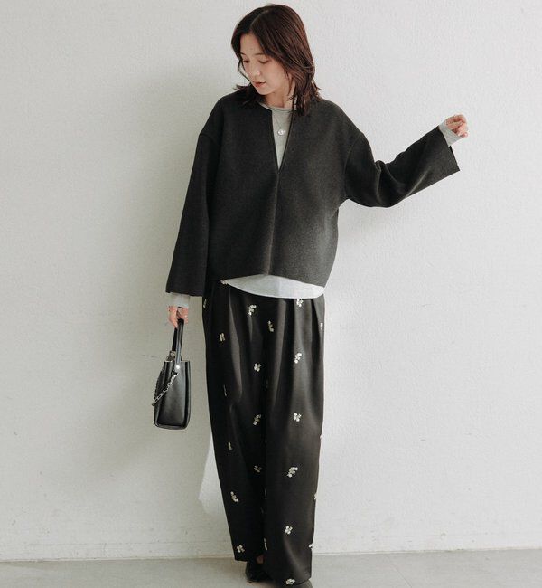  「キーネックコクーンプルオーバー」|Tシャツ・カットソー|