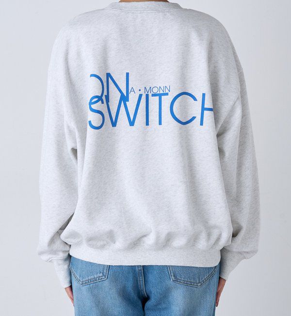  「【A・MONN】ON SWITCHスウェットプルオーバー」|Tシャツ・カットソー|