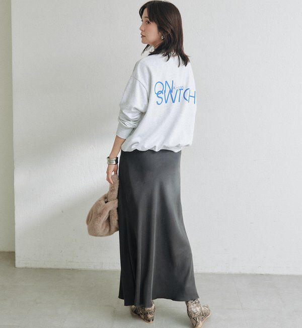  「【A・MONN】ON SWITCHスウェットプルオーバー」|Tシャツ・カットソー|