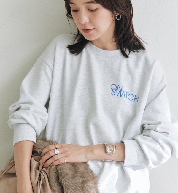  「【A・MONN】ON SWITCHスウェットプルオーバー」|Tシャツ・カットソー|