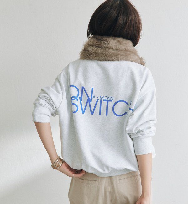  「【A・MONN】ON SWITCHスウェットプルオーバー」|Tシャツ・カットソー|