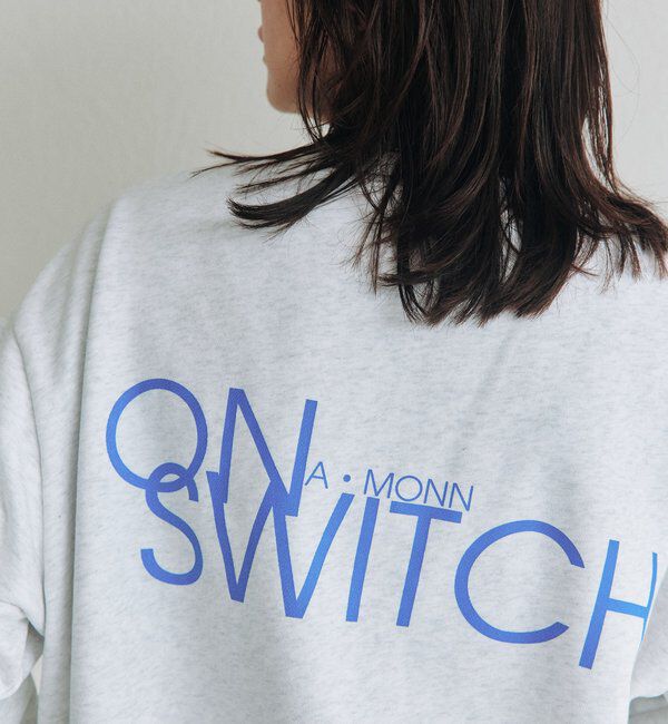  「【A・MONN】ON SWITCHスウェットプルオーバー」|Tシャツ・カットソー|