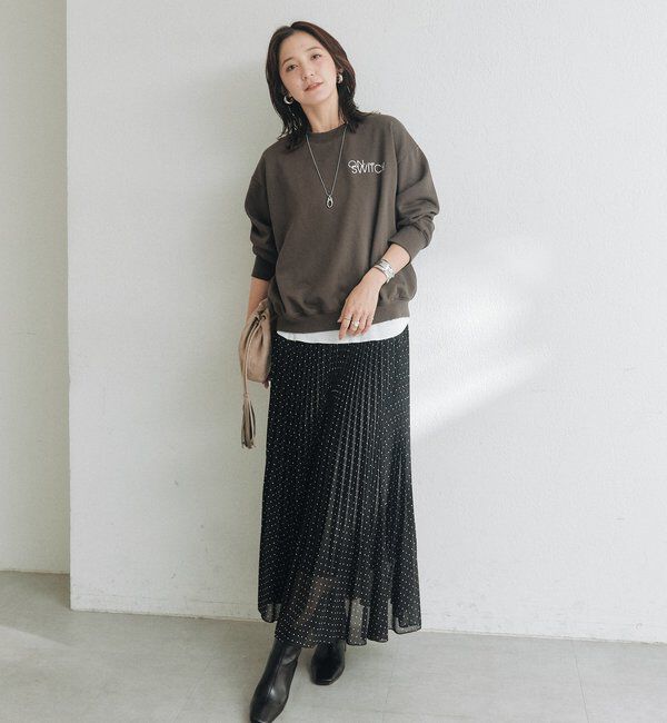  「【A・MONN】ON SWITCHスウェットプルオーバー」|Tシャツ・カットソー|