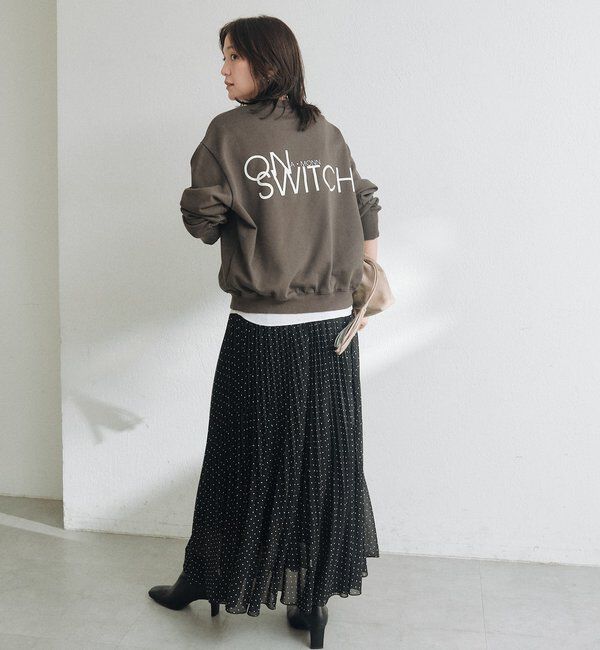 「【A・MONN】ON SWITCHスウェットプルオーバー」|Tシャツ・カットソー|