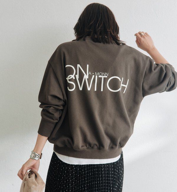  「【A・MONN】ON SWITCHスウェットプルオーバー」|Tシャツ・カットソー|
