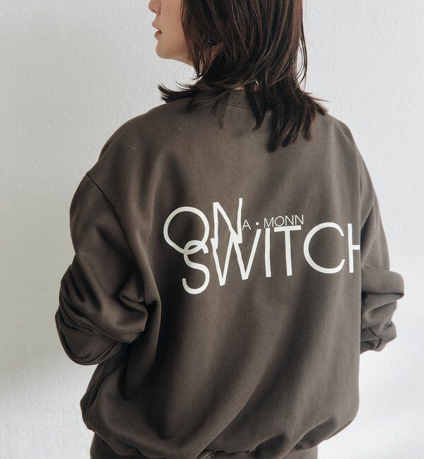  「【A・MONN】ON SWITCHスウェットプルオーバー」|Tシャツ・カットソー|