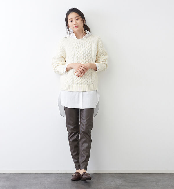 Rouge vif「フェイクレザースキニーパンツ」|その他|
