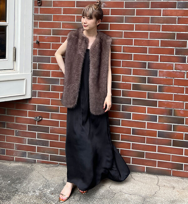 Rouge vif「【２点セット！】【一部店舗限定】マルチWAYニット&times;キャミワンピース SET」|ワンピース|