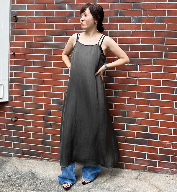 Rouge vif「【２点セット！】【一部店舗限定】マルチWAYニット&times;キャミワンピース SET」|ワンピース|