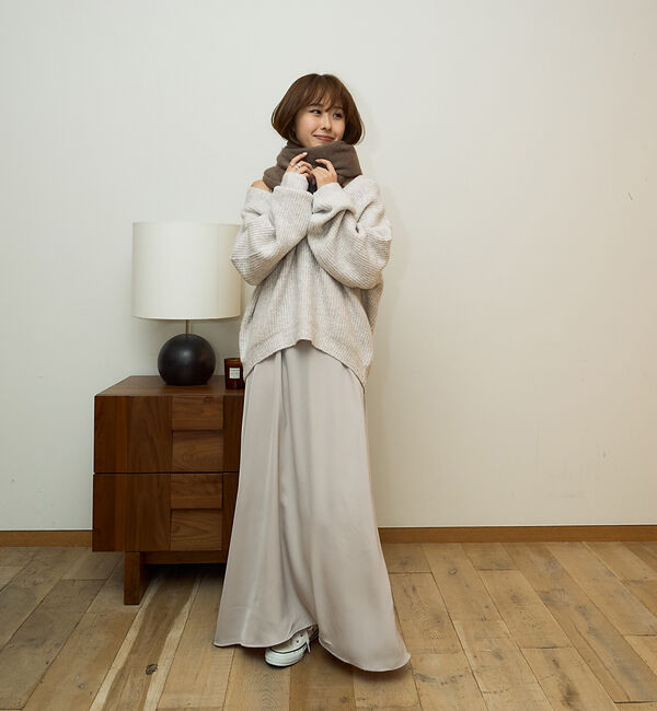 Rouge vif「【一部店舗限定】【2点セット】Vネックニット&times;キャミワンピセット」|ワンピース|