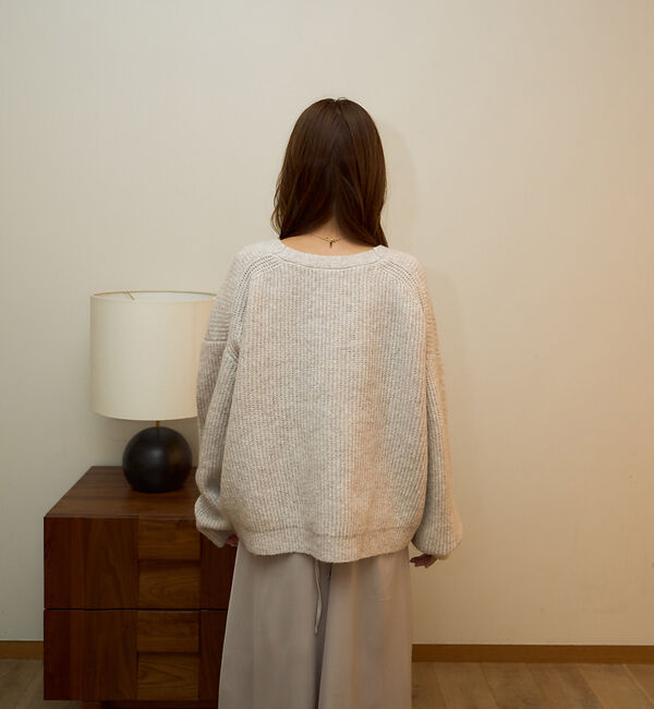 Rouge vif「【一部店舗限定】【2点セット】Vネックニット&times;キャミワンピセット」|ワンピース|