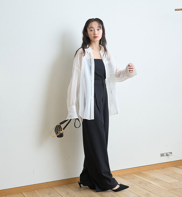 Rouge vif「【セットアップ対応】エアリーボイルパンツ」|その他|
