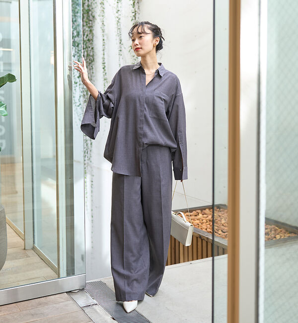 Rouge vif「【セットアップ対応】エアリーボイルパンツ」|その他|