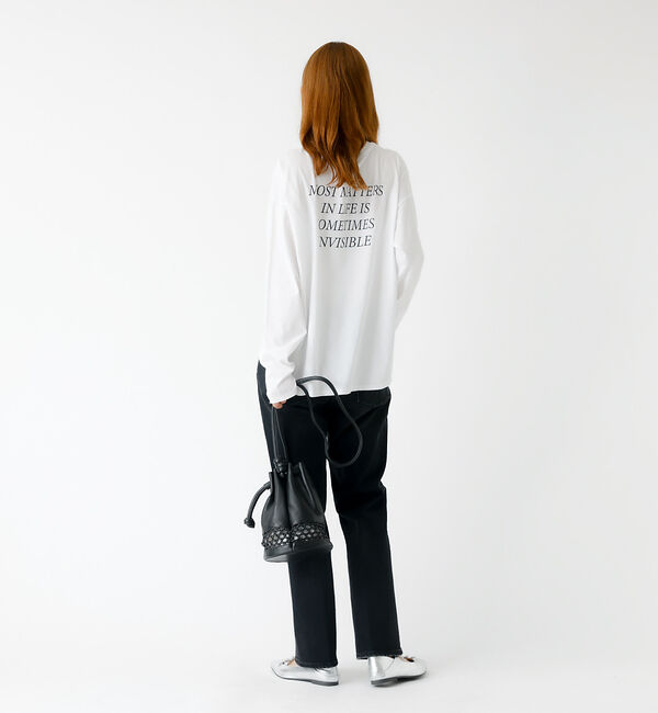 Rouge vif「【MICA&DEAL /マイカアンドディール】バックプリントロンT/カットソー/」|Tシャツ・カットソー|