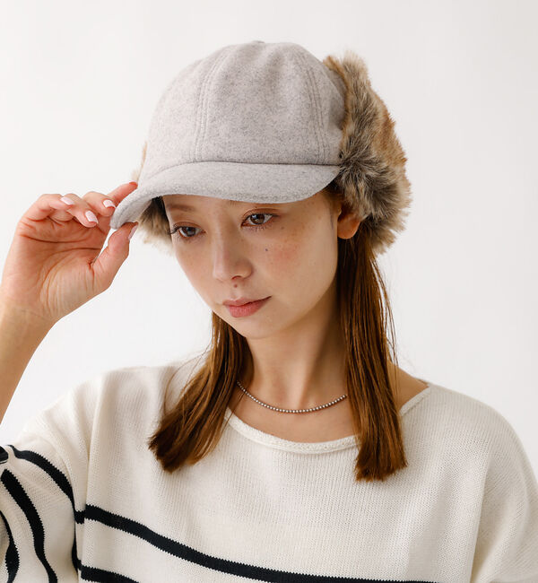 Rouge vif「【RUBEN/ルーベン】RUS-6451/ウールライクドイヤーカバーキャップ/W」|その他|