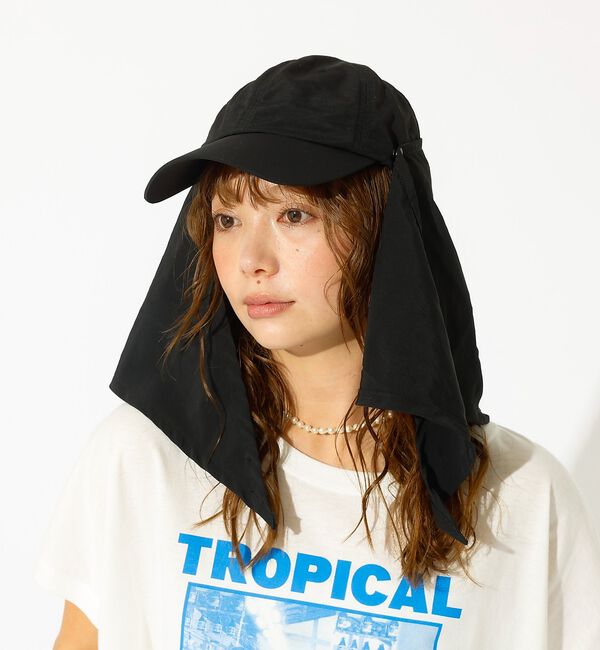 Rouge vif「【Ruben/ルーベン】ナイロンスカーフキャップ/NYLON CARF CAP/」|その他|