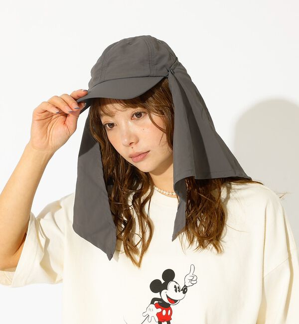 Rouge vif「【Ruben/ルーベン】ナイロンスカーフキャップ/NYLON CARF CAP/」|その他|