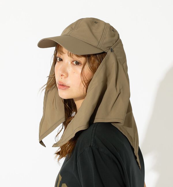 Rouge vif「【Ruben/ルーベン】ナイロンスカーフキャップ/NYLON CARF CAP/」|その他|