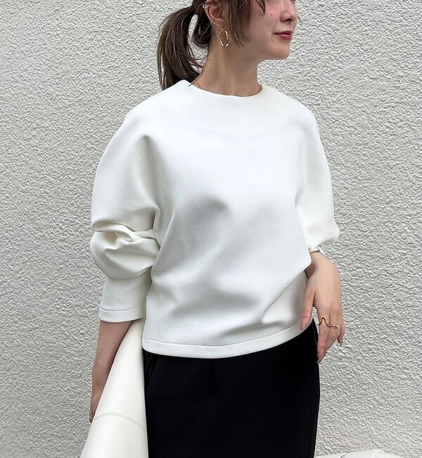 Rouge vif「コットンエアーダンボール コクーンプルオーバー」|Tシャツ・カットソー|