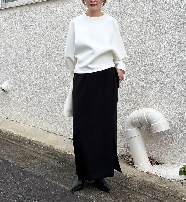 Rouge vif「コットンエアーダンボール コクーンプルオーバー」|Tシャツ・カットソー|