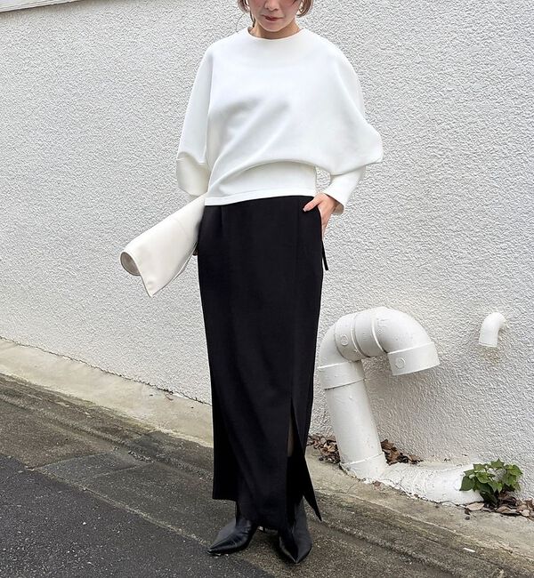 Rouge vif「コットンエアーダンボール コクーンプルオーバー」|Tシャツ・カットソー|