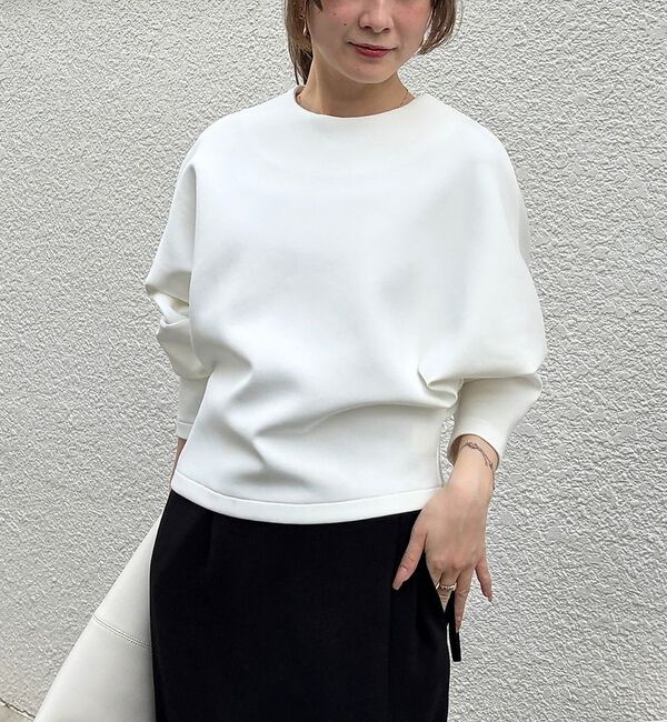 Rouge vif「コットンエアーダンボール コクーンプルオーバー」|Tシャツ・カットソー|