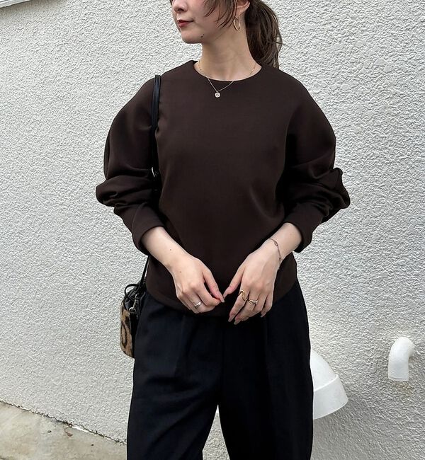 Rouge vif「コットンエアーダンボール コクーンプルオーバー」|Tシャツ・カットソー|