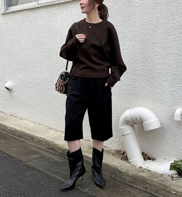 Rouge vif「コットンエアーダンボール コクーンプルオーバー」|Tシャツ・カットソー|