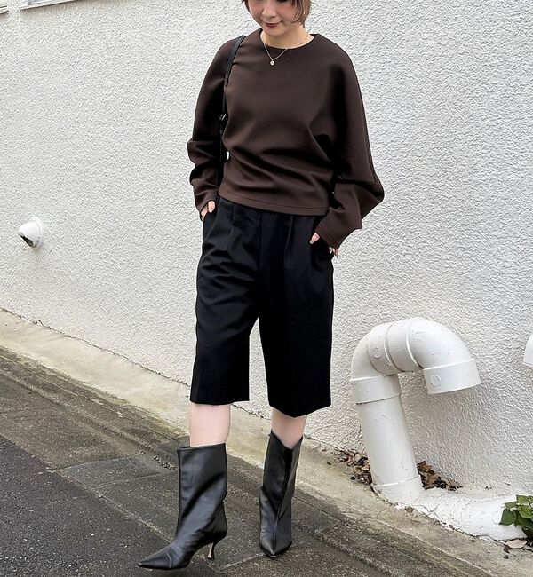 Rouge vif「コットンエアーダンボール コクーンプルオーバー」|Tシャツ・カットソー|