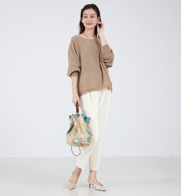 qualite「【大人気アイテム入荷】camifineニットプルオーバー」|ニット・セーター|
