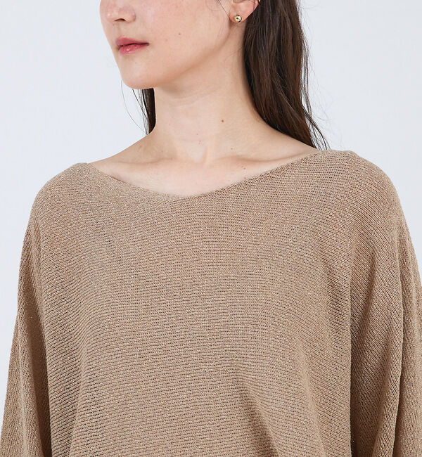 qualite「【大人気アイテム入荷】camifineニットプルオーバー」|ニット・セーター|