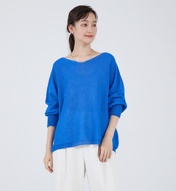 qualite「【大人気アイテム入荷】camifineニットプルオーバー」|ニット・セーター|
