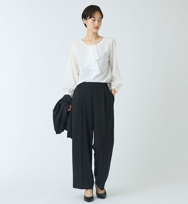 abahouse mavie「【エニデイカセット】タックストレートパンツ」|その他|