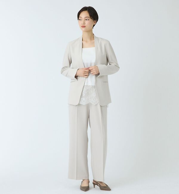 abahouse mavie「【エニデイカセット】タックストレートパンツ」|その他|