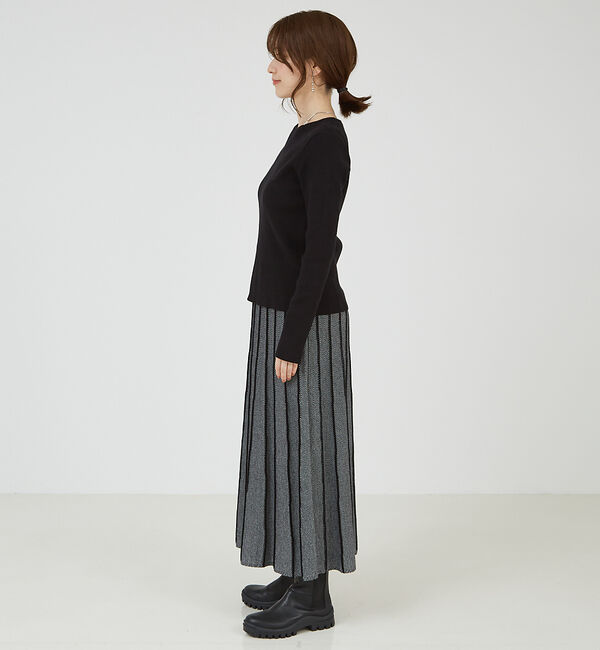 abahouse mavie「ニットジャガードセットアップ」|その他|
