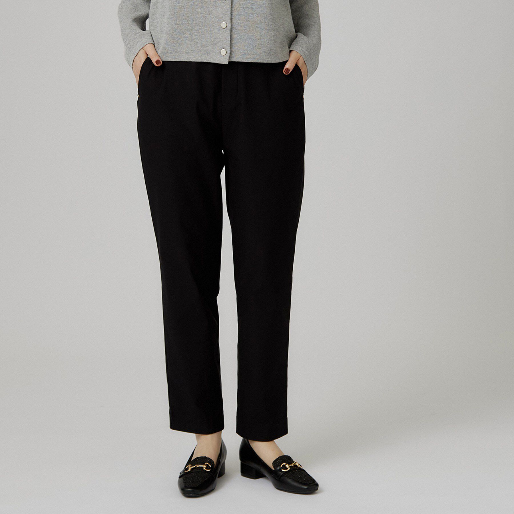 grove「【裏起毛】ハイパーストレッチテーパードパンツ」|その他|