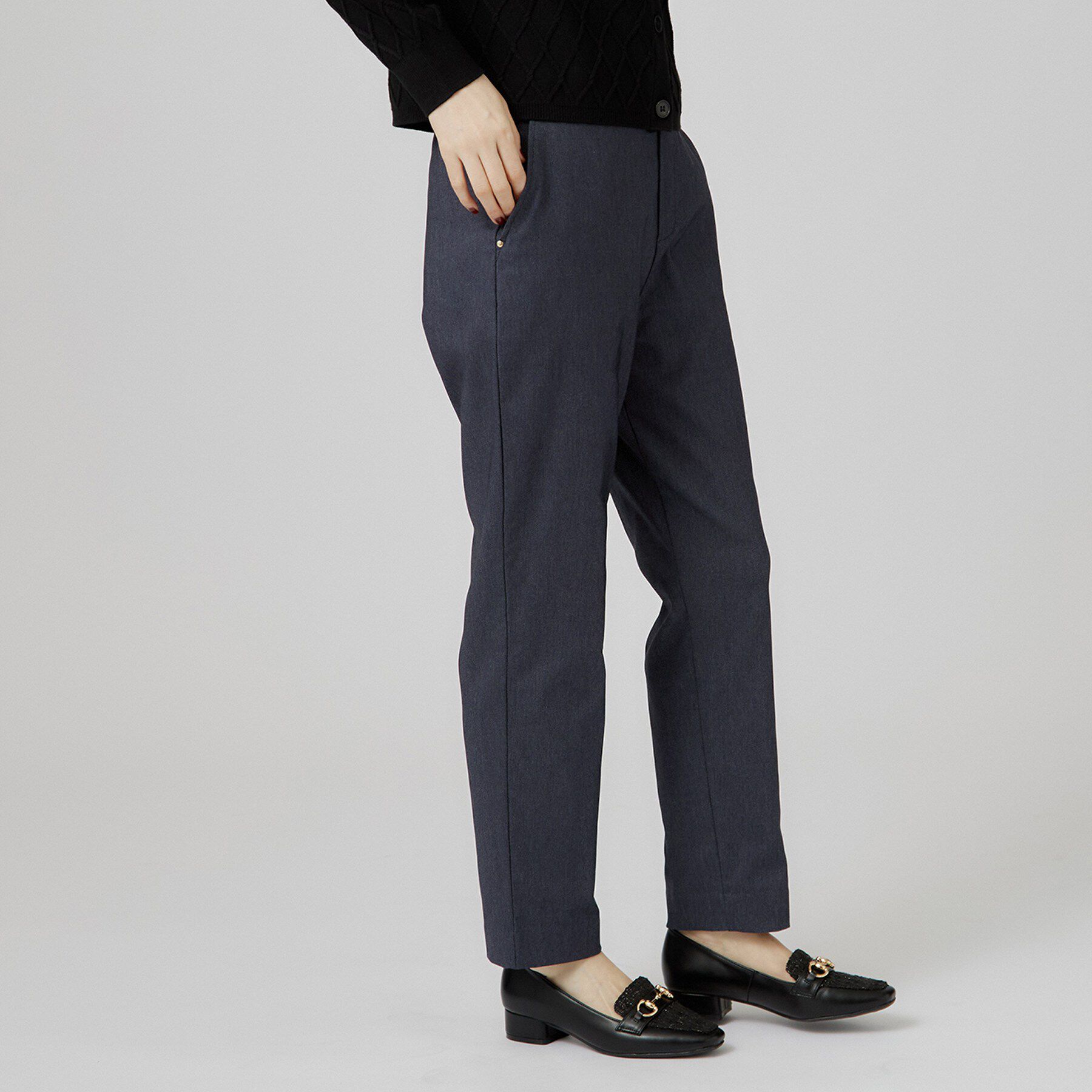 grove「【裏起毛】ハイパーストレッチテーパードパンツ」|その他|