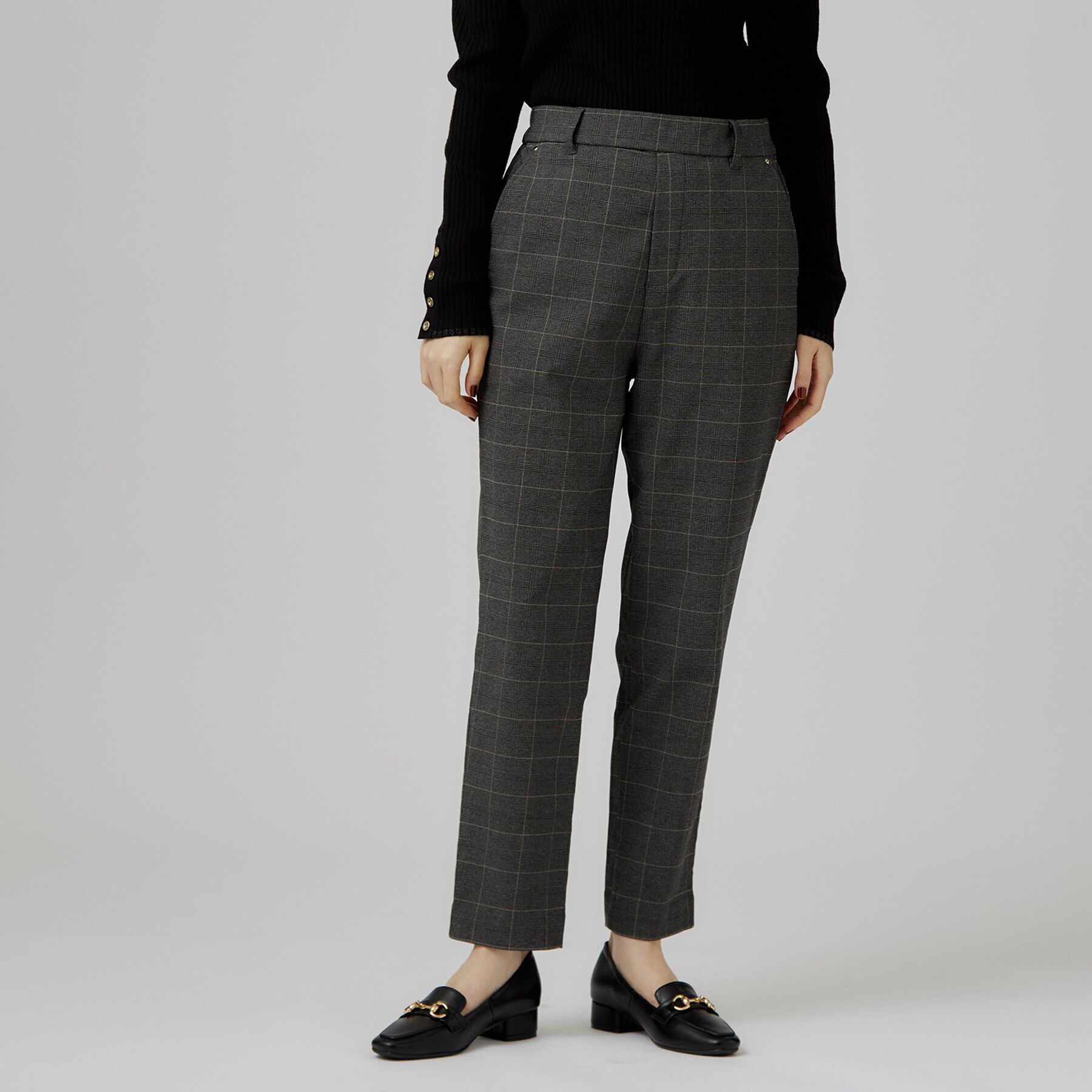 grove「【裏起毛】ハイパーストレッチテーパードパンツ」|その他|