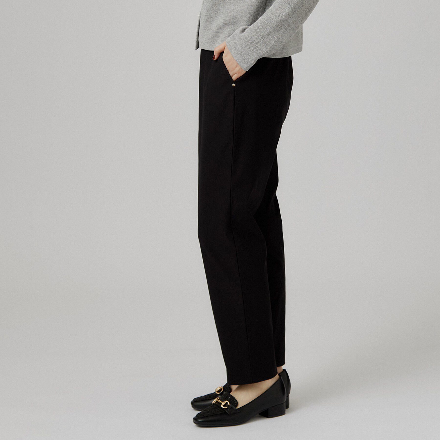 grove「【裏起毛】ハイパーストレッチテーパードパンツ」|その他|