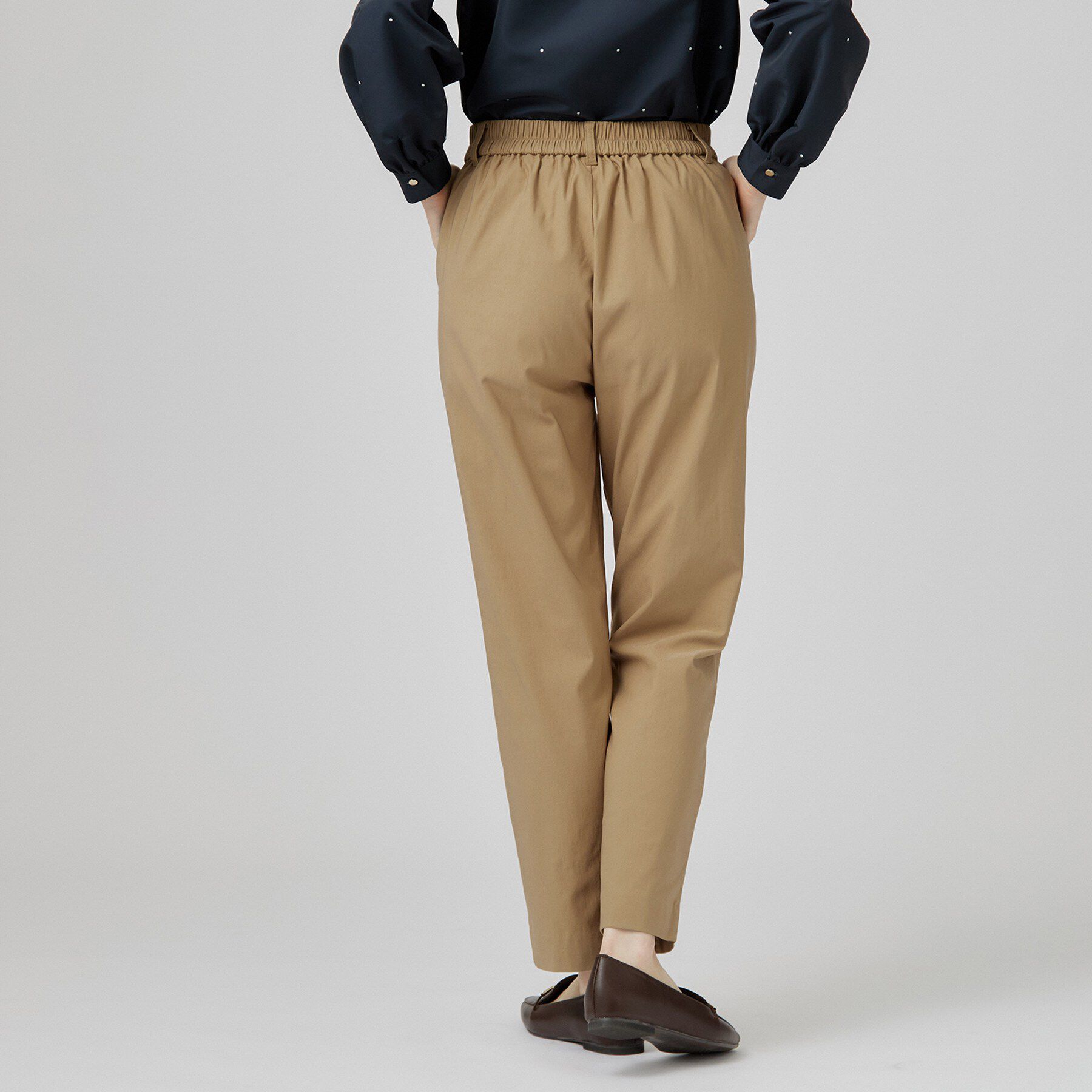 grove「【裏起毛】ハイパーストレッチテーパードパンツ」|その他|