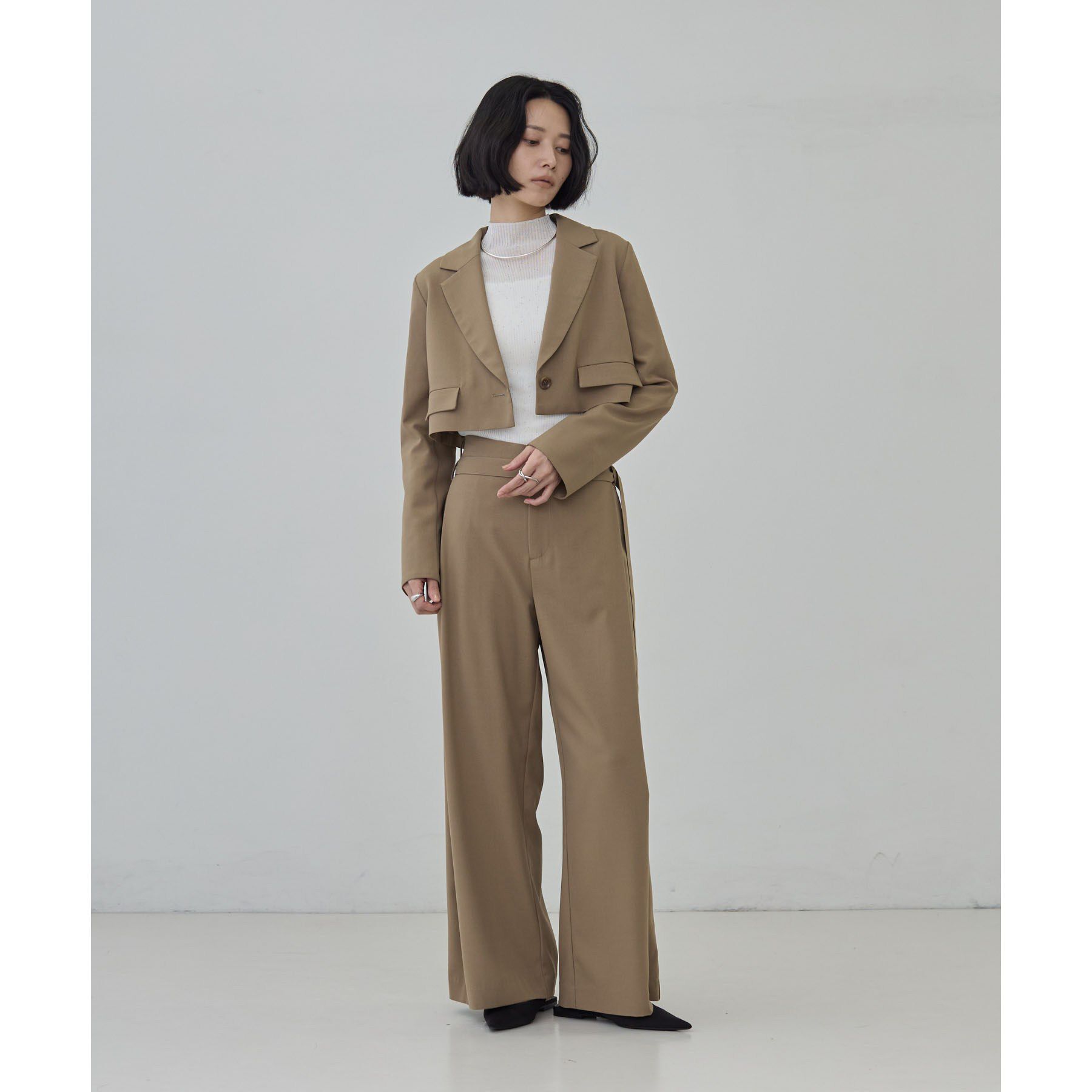 GALLEST「ダブルクロス ベルテッドスラックス【セットアップ可能】」|その他|