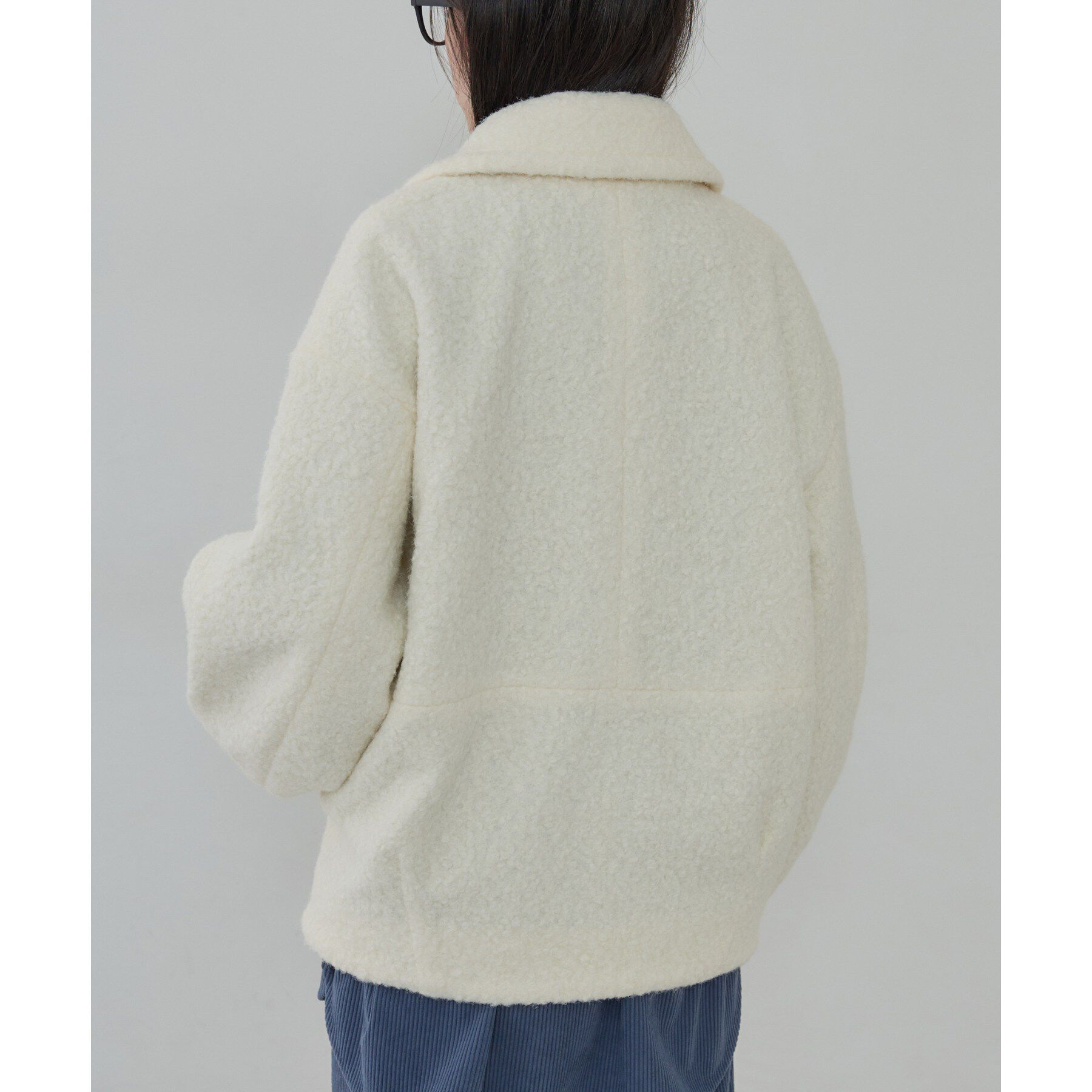 GALLEST「ボアピーコート」|ピーコート|