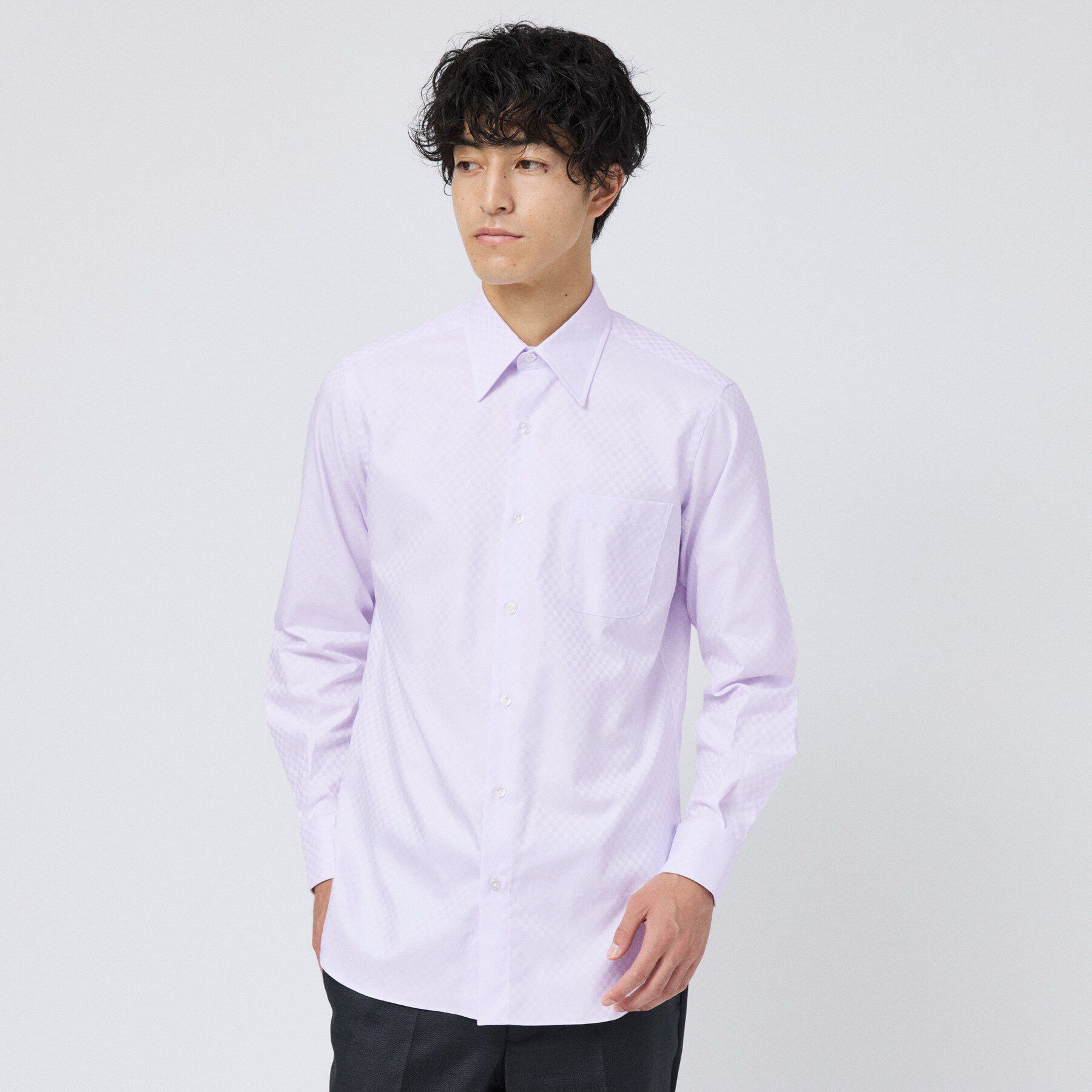 TAKEO KIKUCHI「【Made in JAPAN】 市松柄 シャツ」|シャツ・ブラウス|