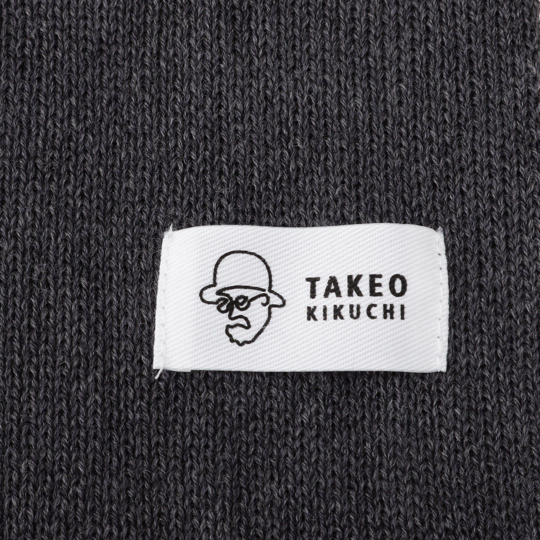 TAKEO KIKUCHI「ラッセル編みパネルマルチストライプマフラー」|ストール|