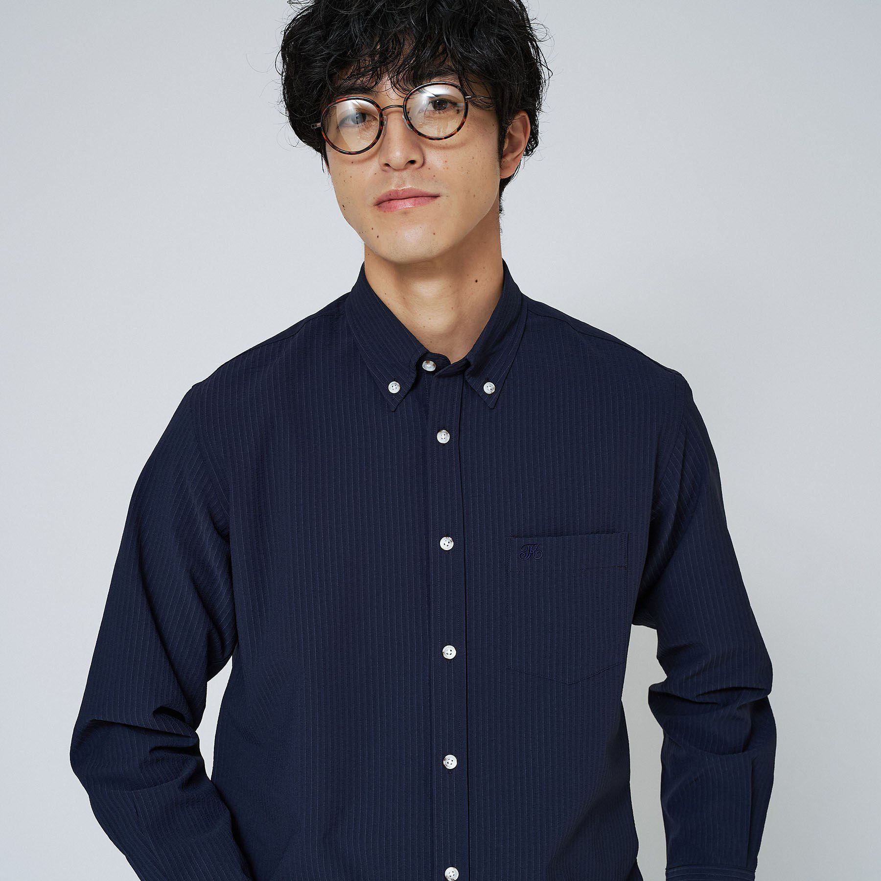 TAKEO KIKUCHI「サッカーストライプBDシャツ」|シャツ・ブラウス|