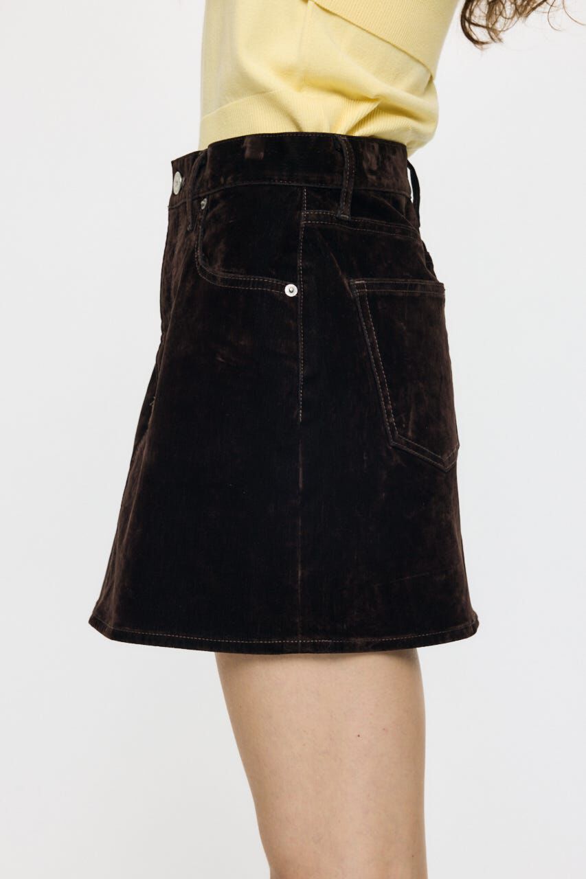 MOUSSY「VELVET MINI スカート」|スカート|