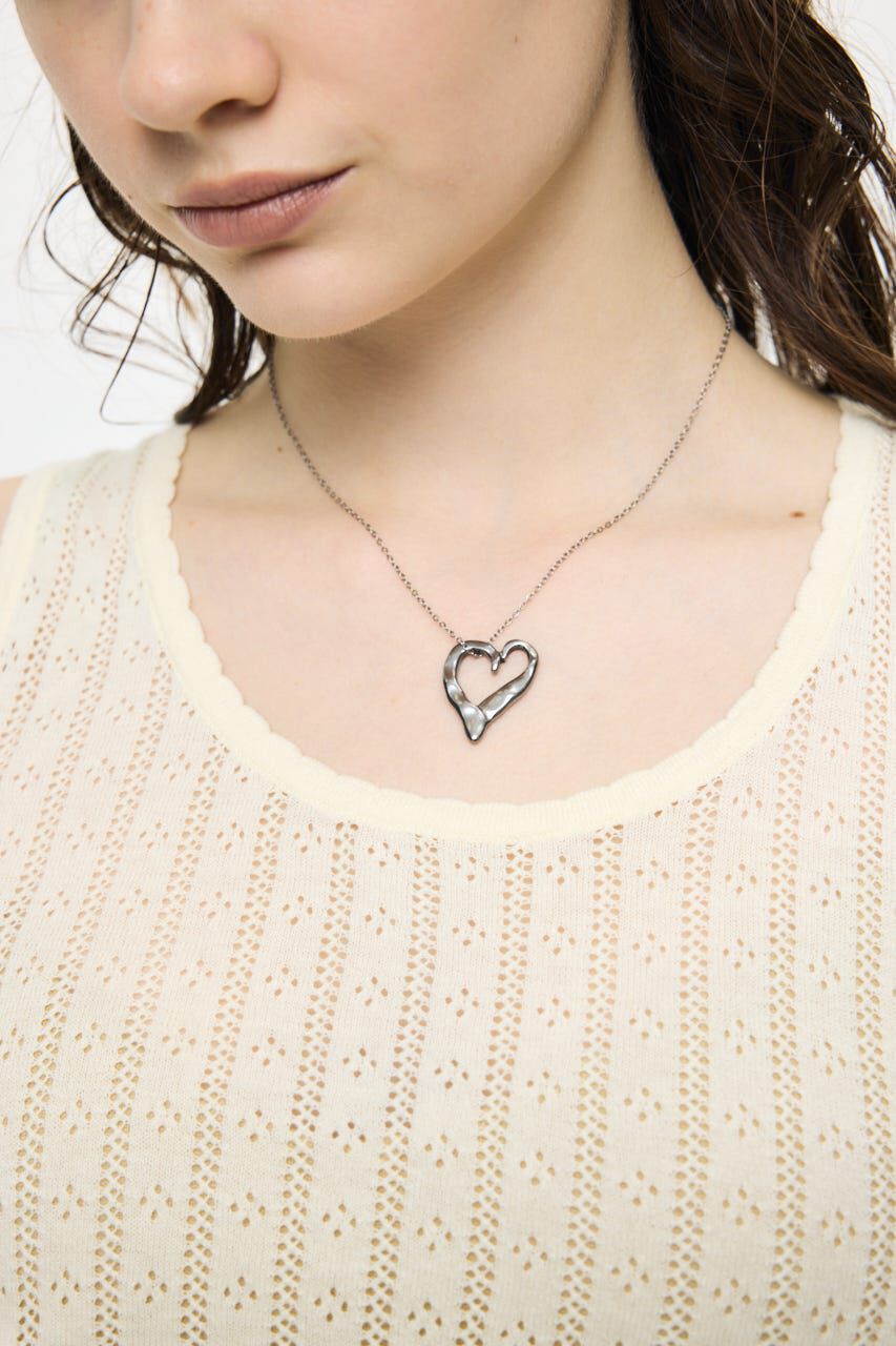 MOUSSY「HEART MOTIF ネックレス」|ネックレス|SLV