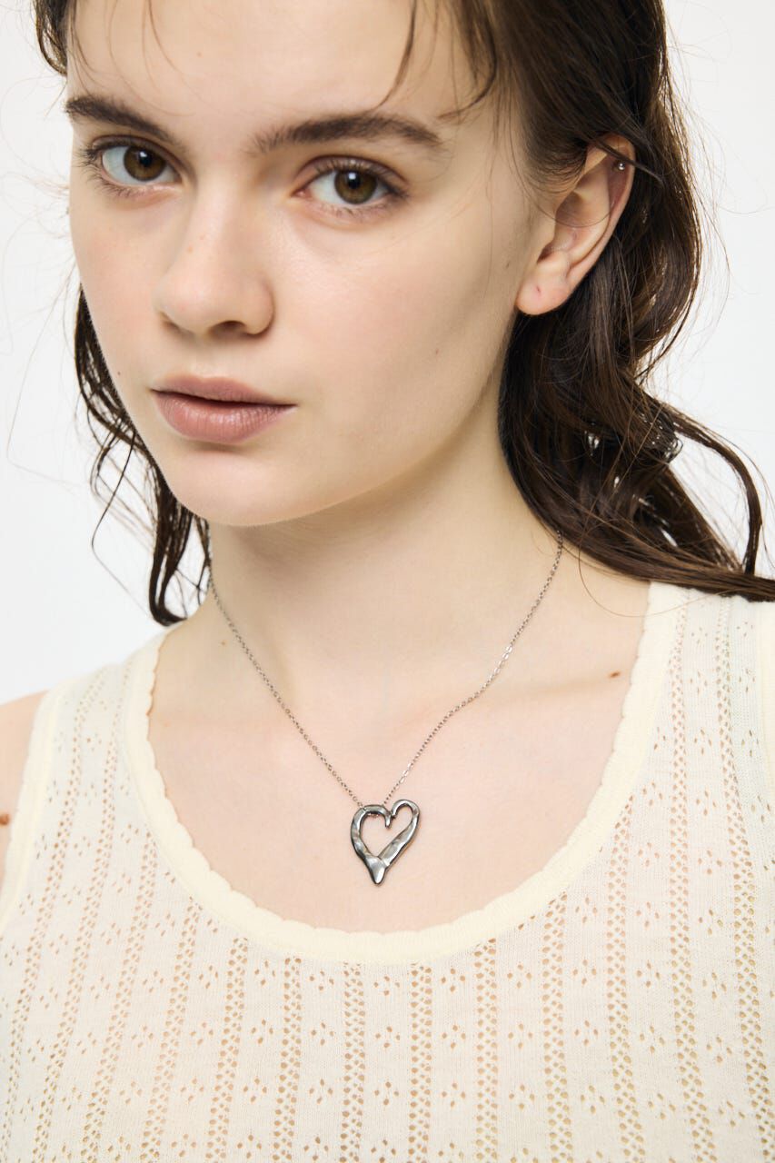MOUSSY「HEART MOTIF ネックレス」|ネックレス|